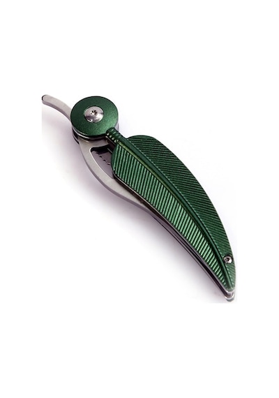 Crkt 6077 Xeaf Green Kızıldereli Tüy Kamp Çakı Yeşil