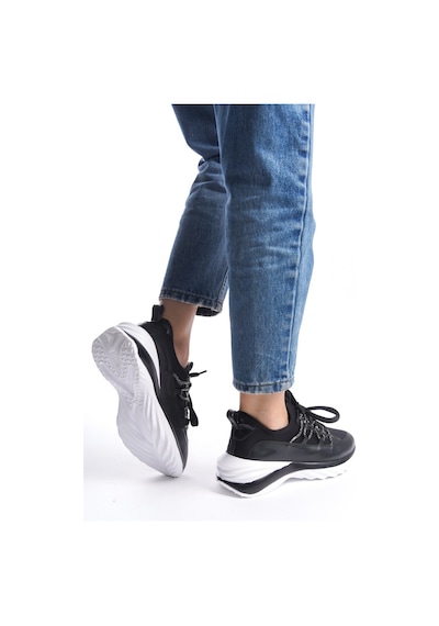 Paula Kadın Bağcıklı Rahat Ve Şık Casual Streç Sneaker 001