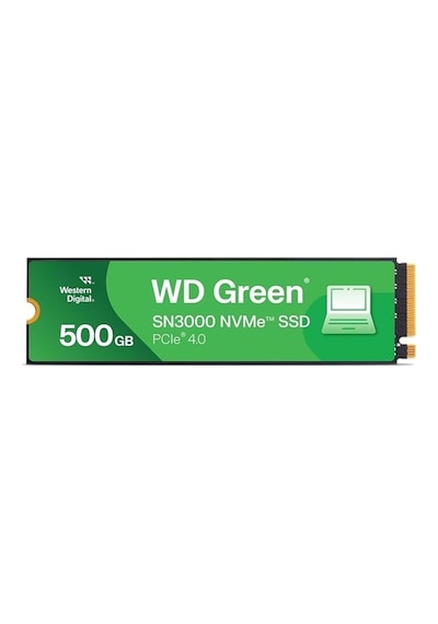 500 Gb Wd Green Sn3000 Pcı-4.0 5000mb/s 4100mb/s M2 Nvme Ssd Wds500g4g0e