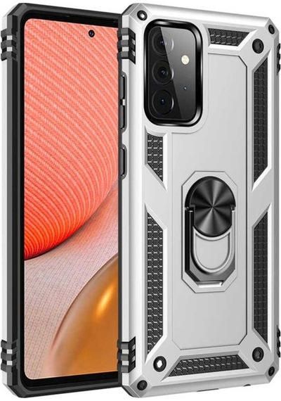 Galaxy Uyumlu A52 Kılıf Zore Vega Kapak Gri