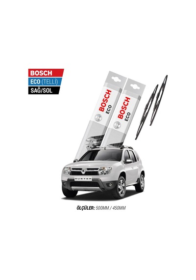 Dacia Duster Silecek Takımı 2010-2014 Bosch Eco