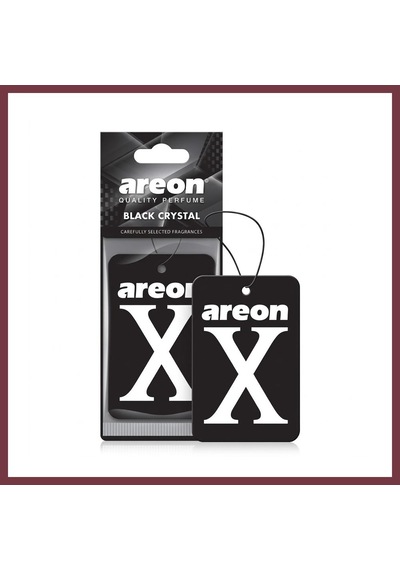 Storeşahin Areon X Black Crystal Oto Araç Kokusu Siyah Shn0720
