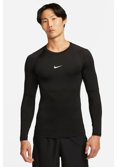 Nike Pro Dri-fit Erkek Uzun Kollu Antrenman Tişört Siyah