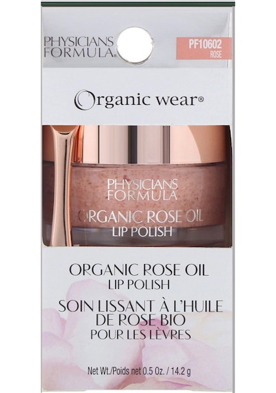 Physicians Formula Organic Wear Rose Oil Lip Polish Rose Dudak Peelingi 14.2 G