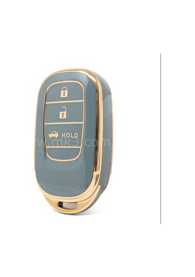 Honda Yeni Fe1 Civic Crv Hrv Accord Smart Nano Anahtar Kılıfı Yeşil Gold Renk