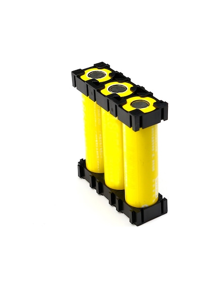Meltis 21650 / 21700 Pil Braketi (Pil Tutucu - Holder) 2'li 10 Adet (10 Pil İçin)