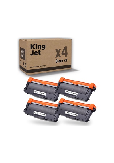Kingjet Brother Uyumlu Tn-2355 Yüksek Kapasiteli 4'lü Paket Uyumlu  Toner Hl-l2320d