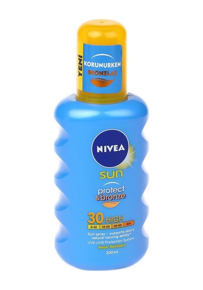 Nivea Sun SPF 30+ Koruma Bronzlaştırıcı Güneş Kremi 200 ML