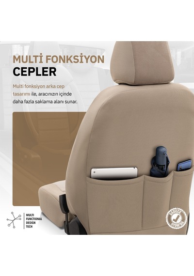 Otom Comfortline Design Premium Oto Koltuk Kılıfı - 550066790