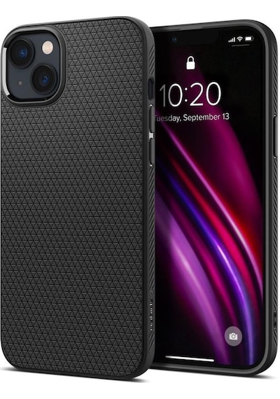 Spigen Apple Uyumlu iPhone 14 Plus İle Kılıf Liquid Air Matte Black