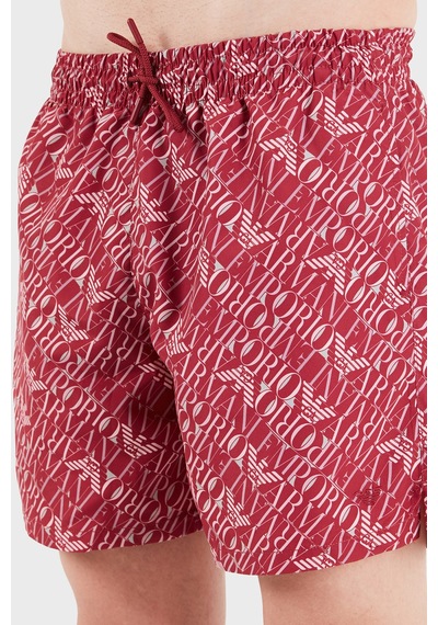 Emporio Armani Erkek Deniz Şortu Em000688 Af20442 F5034 Bordo