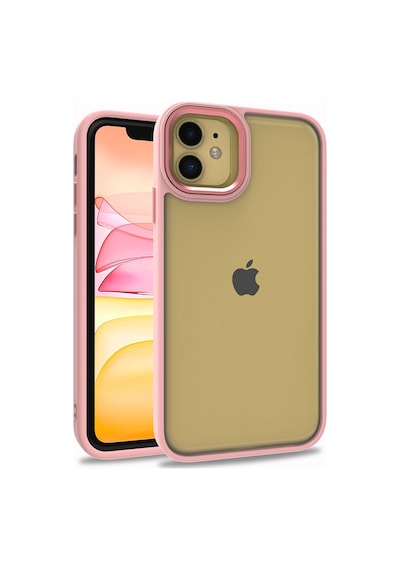 Zore İphone 11 Uyumlu Nvth Flora Kılıf-rose Gold