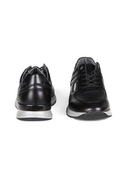 Greyder Sa14191 Hakiki Deri Sneaker Erkek Ayakkabı Siyah