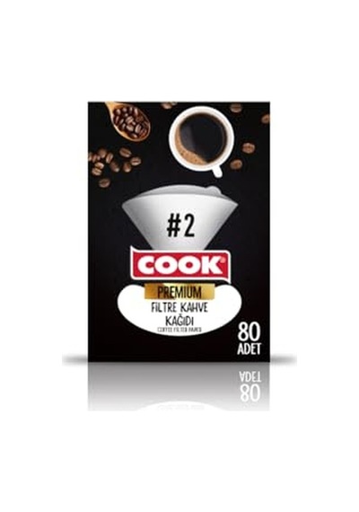 Ayrex Cook Premium Filtre Kahve Kağıdı, Ebat 2, 80 Adet Diğer