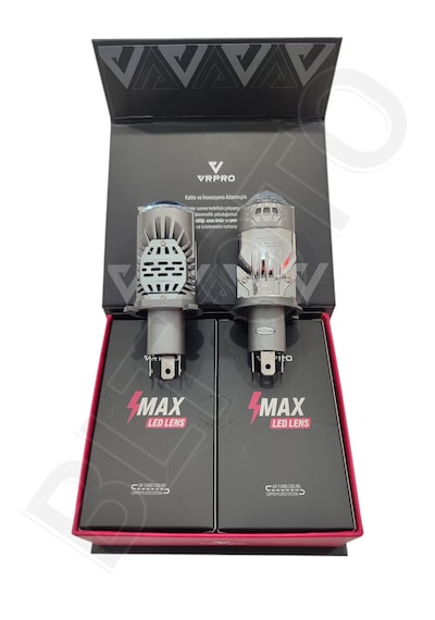 H4 Max Mercekli Led Xenon 22.000 Lümen 50w 12-24v Ufuk Çizgili