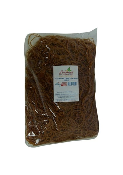 Kauçuk Paket Lastiği Para Lastiği 1000 Gr Paket