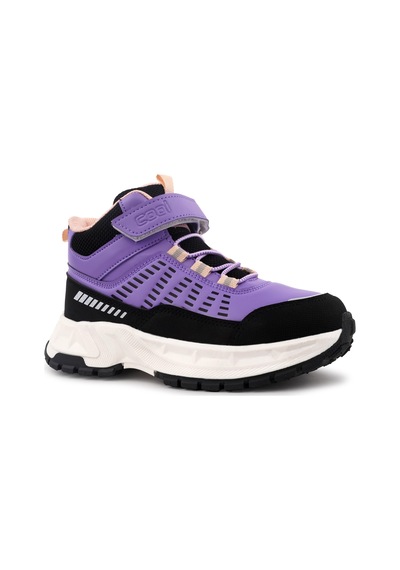 Cool Tiger Ortopedik Kaymaz Taban Unisex Çocuk Bot Mor