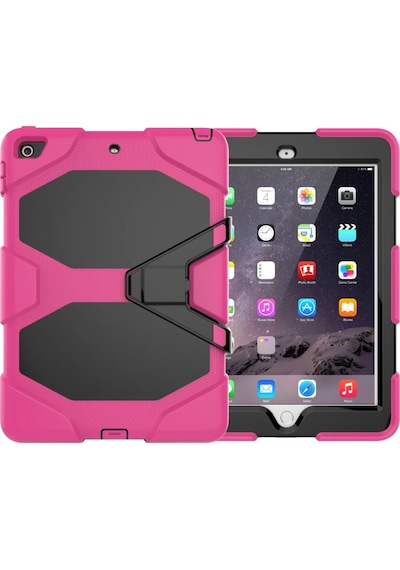 Newface İpad Uyumlu 5 Air 9.7 Kılıf Griffin Tablet Kapak Glblseme - 51 - Pembe