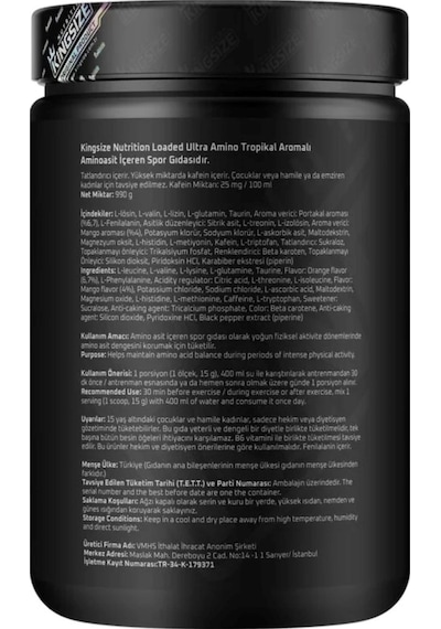 Kingsize Nutrition Crea Carb 1000 G