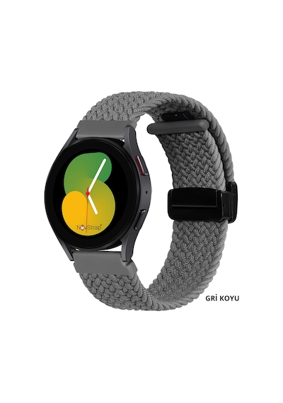 Novstrap Amazfit Gtr 3-gtr 3 Pro-gtr 2-gtr 2e-gtr 47mm Uyumlu Kordon 22mm Flexible Magnet Tokalı