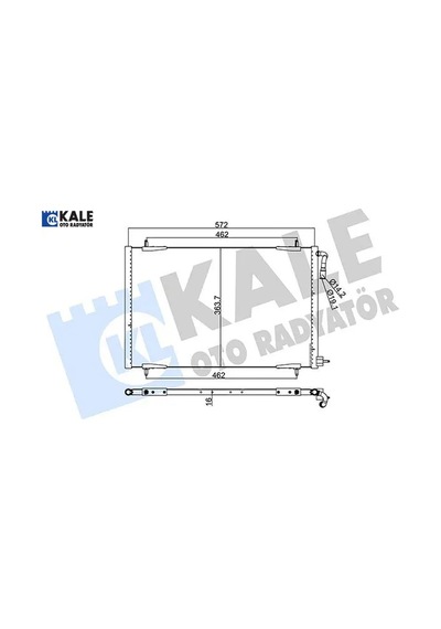 Klima Radyatörü 206 Kale Radyatör 6455.x9 200abc020