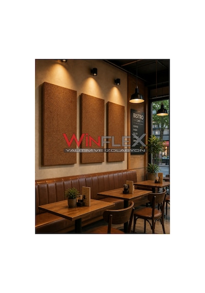 Winflex 60x120 Cm Akustik Kumaş Panel Kahverengi