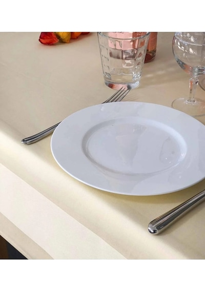 Atlas Kenarlı 80X80 CM Saten Bantlı Gastronomi Masa Örtüsü
