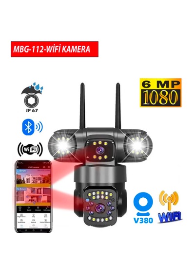 Multibox Mbg-112- Wıfı Ptz Güvenlik Kamerası
