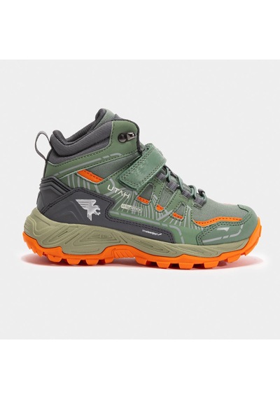 Joma Jutah Jr 2523 Khaki Orange Yeşil Çocuk Spor Bot - Jutahw2523v Yeşil