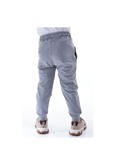 Unisex Çocuk %100 Pamuk Günlük Jogger Eşofman Altı 12 Ay 5 Yaş Gri