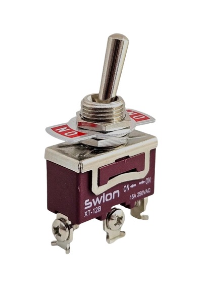 Ic-152s Swıon Toggle Switch On-off 15a 3p Ø12mm Xt12-b