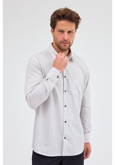 İmza Taş Rengi Sert Yaka Uzun Kol Easy To Iron Comfort Fit Pamuklu Gömlek 1004255300 - Taş Rengi İmza Taş Rengi Sert Yaka Uzun Kol Easy To Iron Comfort Fit Pamuklu Gömlek 1004255300 - Taş Rengi