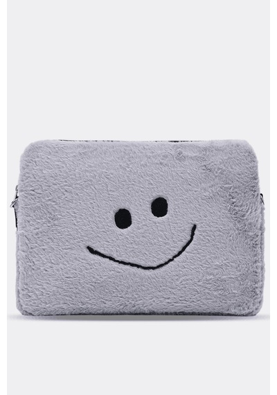 Mussen Smile Laptop Kılıfı 13" & 14" İnç Uyumlu Duman