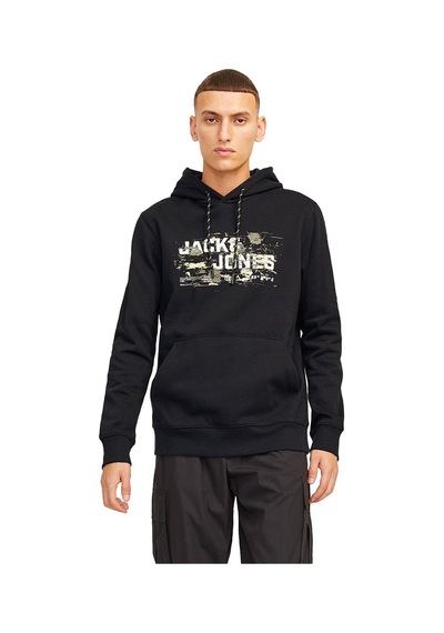 Jack & Jones 12261670 Erkek  Siyah Sweatshirt