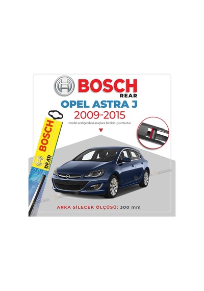 Bosch  Rear Opel Astra J 2009 - 2015 Arka Silecek - H311