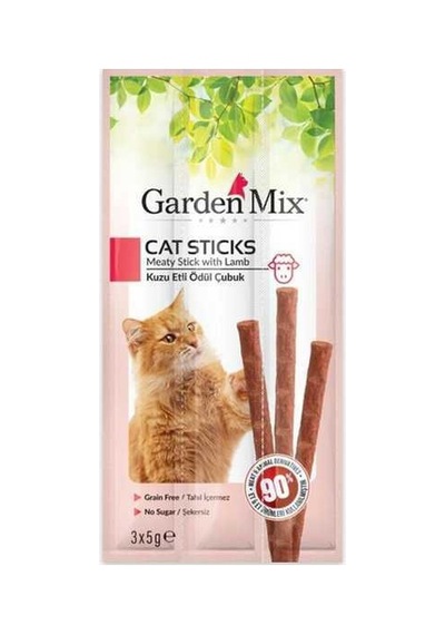 Mix Kedi Stick Ödül Maması Kuzulu 15gr 1 Adet