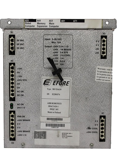 3hac1620-1 Power Supply Abb Dsqc365 Efore Sr92a630