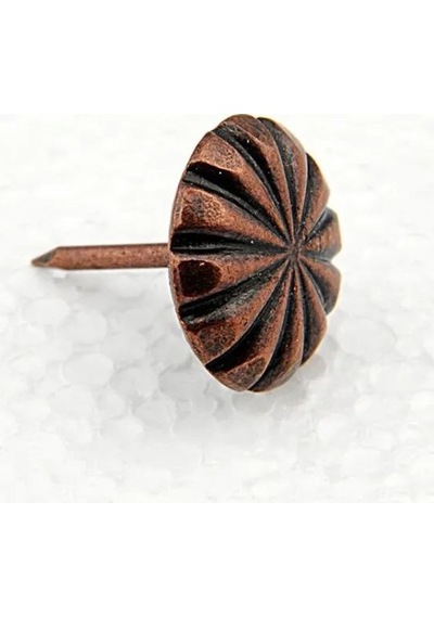 Eskitme, Antik Çiçek Kabara Raptiye 18 Mm - 200 Beyaz