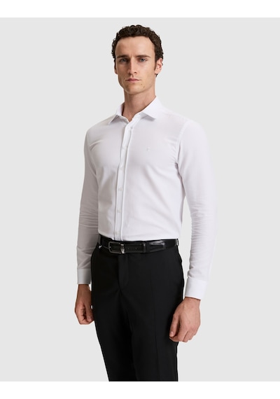 Pierre Cardin Erkek Beyaz Gömlek Desenli 50319944-vr013