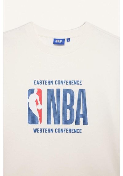 Defacto Nba Wordmark Relax Fıt Kısa Kollu Tişört G0714ax26sper105 Ekru-er105 Defacto Nba Wordmark Relax Fıt Kısa Kollu Tişört G0714ax26sper105 Ekru-er105