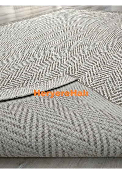 Foneks Halı Loris Yeni Nesil Yumuşak Sisal Halı L105kbej-120x180