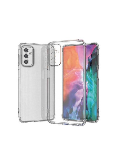 Samsung Uyumlu Galaxy A04S Kilif Köse Korumali Seffaf Silikon Kapak 484422008