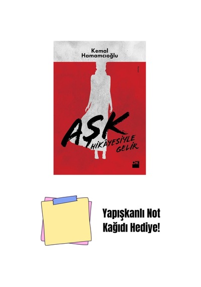 Aşk Hikayesiyle Gelir + Yapışkanlı Not Kağıdı