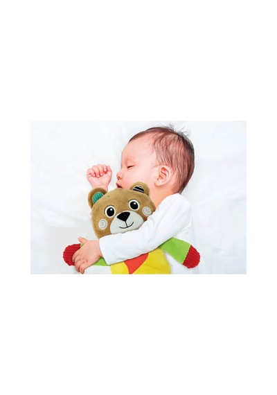 17906 Baby Clementoni - Yumuşacık Ayıcık Çok Renkli