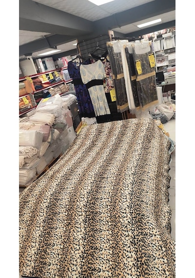 Aksu Safari Çift Kişilik Embos Vizon Battaniye 200x240 Leopar Bej Bej
