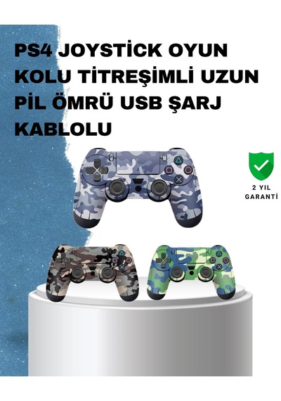 Ergonomik Tasarımlı Oyun Kolu Hassas Tetikler Ve Analog Stickler - 5000 78949845