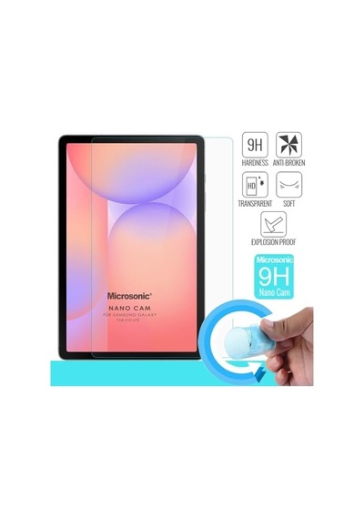 Galaxy Tab S10 Lite Nano Glass Cam Ekran Koruyucu Galaxy Tab S10 Lite İle Uyumlu Ekran Koruyucu - Şeffaf