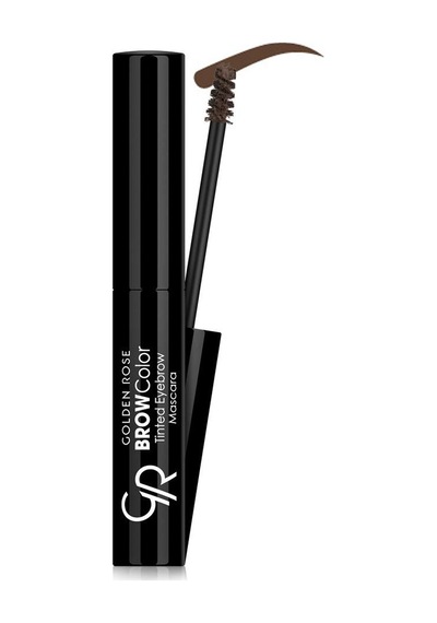 Golden Rose Brow Color Tinted Eyebrow Mascara No: 04 Medium Brown - Fiber İçerikli Kaş Maskarası Sku: Smg8690010495204