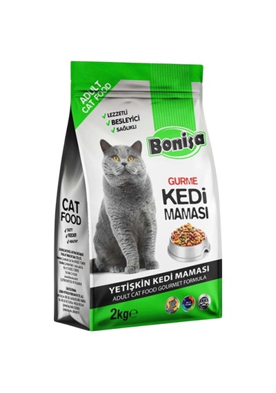 Bonisa Gurme Yetişkin Kedi Maması 2 KG