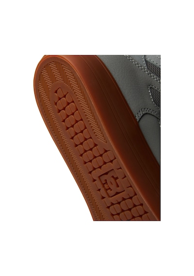 Dc Dc Pure High-top Wc Erkek Kırmızı Günlük Ayakkabı 18606 Gri